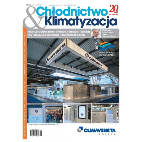 Numer 5/2016 - Chłodnictwo & Klimatyzacja