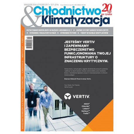 Numer 12/2016 - 1/2017 Chłodnictwo & Klimatyzacja