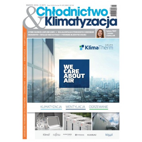 Numer 3/2018 Chłodnictwo & Klimatyzacja