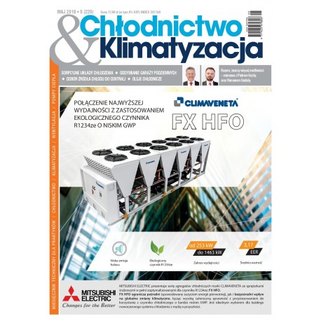 Numer 5/2018 Chłodnictwo & Klimatyzacja