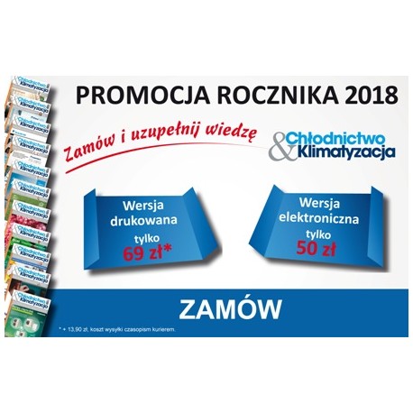 Rocznik 2018 - Chłodnictwo & Klimatyzacja - wersja elektroniczna